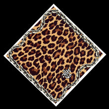 Load image into Gallery viewer, Leopard Print American Retro Street Hip-hop Headscarf
