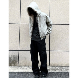 Hooded Warm Short Thick Cotton Coat