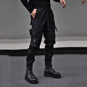 Dark Functional Pocket Overalls