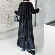 Load image into Gallery viewer, Lace Panel Long Dress
