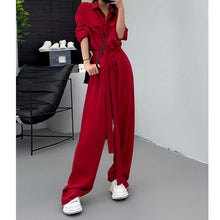 Load image into Gallery viewer, Loose Wide-Leg Casual Jumpsuit
