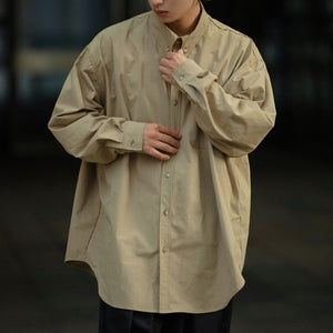 Japanese Cotton Loose Long-sleeved Shirt