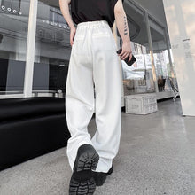 Load image into Gallery viewer, Thin Drape Slit Straight Casual Pants
