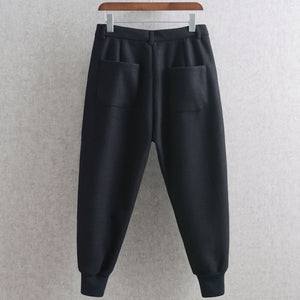 Thickened Winter Harem Pants