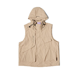 Hooded Waterproof Work Vest