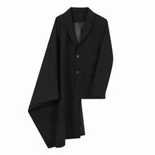 Load image into Gallery viewer, Asymmetric Patchwork Cape Blazer
