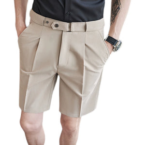 Straight-Leg Thin Casual Trousers