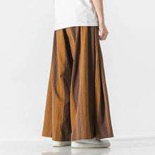 Load image into Gallery viewer, Striped Straight Wide-leg Casual Culottes
