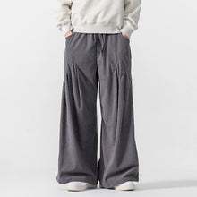 Load image into Gallery viewer, Corduroy Casual Thick Straight Wide-leg Pants
