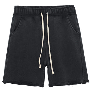 Raw Edge Loose Casual Shorts