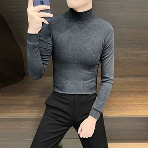 Half Turtleneck Warm Bottoming Shirt