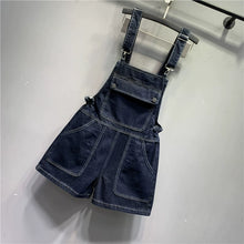 Load image into Gallery viewer, Denim Overalls Jumpsuit
