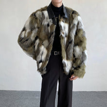 Load image into Gallery viewer, Winter Retro Faux Fur Jacket
