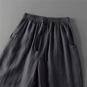 Linen Loose Breathable Vintage Pants