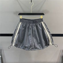 Load image into Gallery viewer, Elastic Waist Striped Casual Skirt
