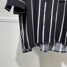 Load image into Gallery viewer, Irregular Striped Thin Shirt
