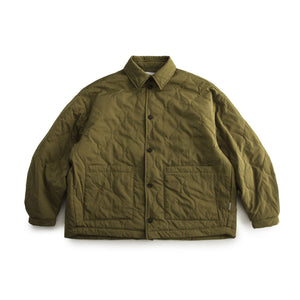 Quilted Gourd Shirt Style Cotton Jacket