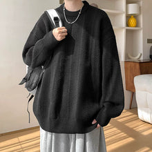 Load image into Gallery viewer, Crew Neck Knitted Sweater
