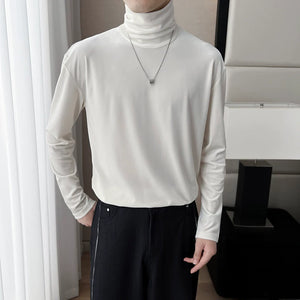 Velvet Turtleneck Bottoming Shirt