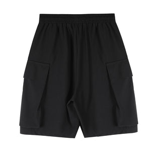 Drawstring Side Pocket Shorts