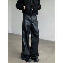 Load image into Gallery viewer, Retro PU Leather Casual Slim Leather Pants
