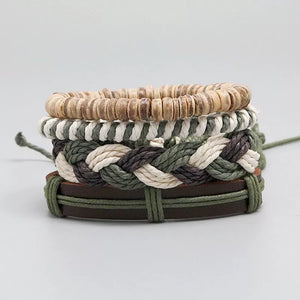 Hand-woven Hemp Rope Bracelet