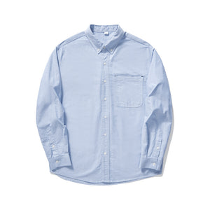 Cotton Oxford Long Sleeve Shirt