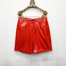 Load image into Gallery viewer, Reflective Costumes PU Leather Shorts
