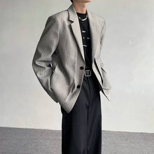 Load image into Gallery viewer, Fake Two-piece Shoulder-padded Suit Jacket
