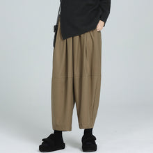 Load image into Gallery viewer, Loose High-waisted Casual Lantern Cropped Pants
