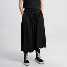 Load image into Gallery viewer, Simple Lace-Up Wide-Leg Pants
