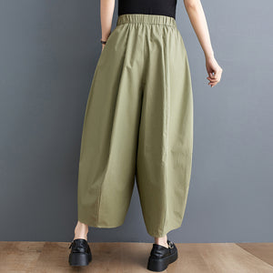 Loose Lantern Wide Leg Pants