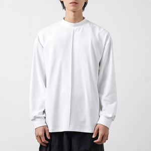 Half Turtleneck Solid Long Sleeve T-shirt