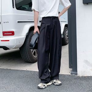 Loose Straight Casual Wide-leg Pants