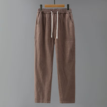 Load image into Gallery viewer, Ramie Straight Vintage Linen Pants
