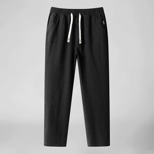 Ramie Straight Vintage Linen Pants