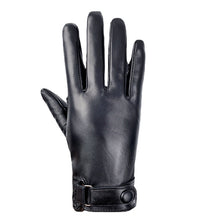 Load image into Gallery viewer, Warm Motorcycle Riding Leather Gloves
