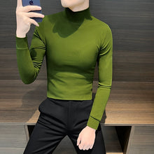 Load image into Gallery viewer, Half Turtleneck Warm Bottoming Shirt
