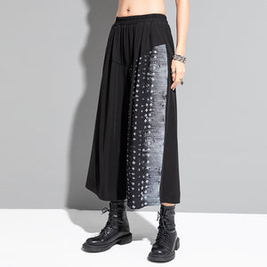 Loose Casual Tie Dye Straight Leg Pants