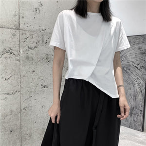 Irregular Waist Top Shirt