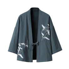 Load image into Gallery viewer, Retro Crane Embroidery Cardigan
