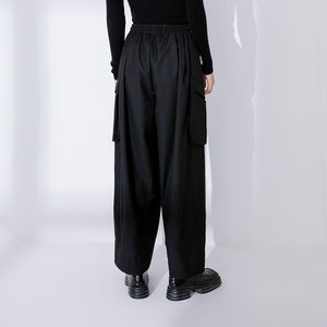 Retro High Waist Casual Pants