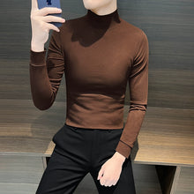 Load image into Gallery viewer, Half Turtleneck Warm Bottoming Shirt
