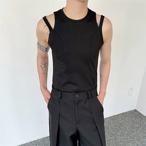 Slim Fit Hollow Strap Vest