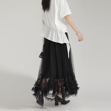 Load image into Gallery viewer, Multi-layered Mesh High Waist Skirt
