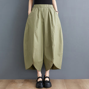 Loose Lantern Wide Leg Pants