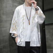 Load image into Gallery viewer, Vintage Hanfu Dragon and Phoenix Embroidered Cardigan
