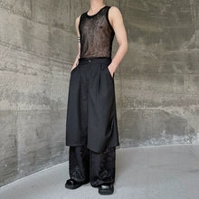 Load image into Gallery viewer, Patchwork Wide-leg Casual Pants
