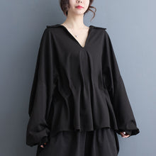 Load image into Gallery viewer, Loose Pleated Dolman Sleeve Top
