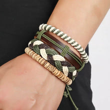 Load image into Gallery viewer, Hand-woven Hemp Rope Bracelet
